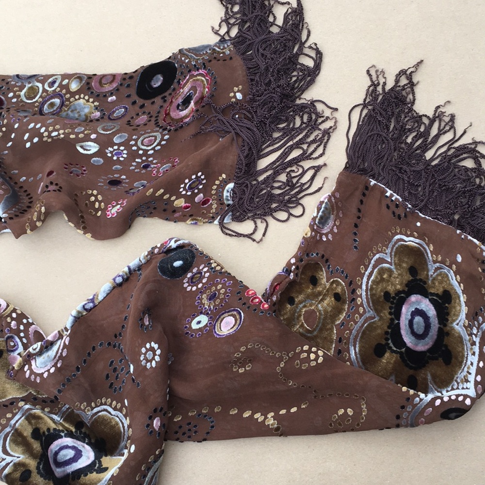 Velvet Silky Scarf